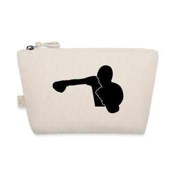 Boxer Beats KnockOut Design - Organic Pouch - nature - Front