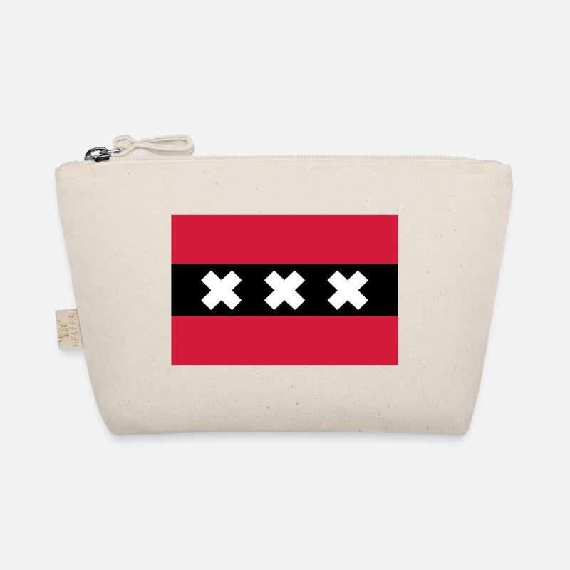 Amsterdam Flagge Bio-Täschchen