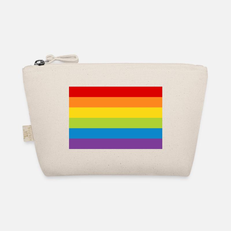 Affiche arc-en-drapeau drapeau LGBT arc-en-ciel Trousse biologique