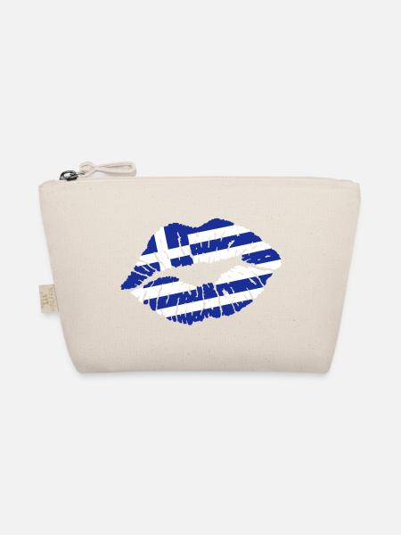 Kissing mouth (Grèce) - Trousse biologique - nature - Devant