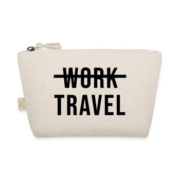 Voyage de travail - Typographie sabbatique de travail de voyage - Trousse biologique - nature - Devant