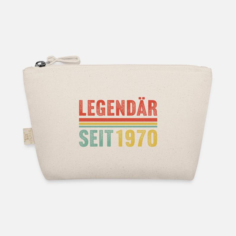 Legendär seit 1970 - Bio-Täschchen - Natur