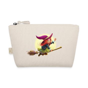 The little witch Elfriede - Organic Pouch - nature - Front