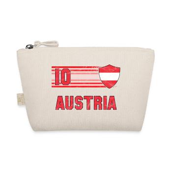 Austrian Football Team - Organic Pouch - nature - Front