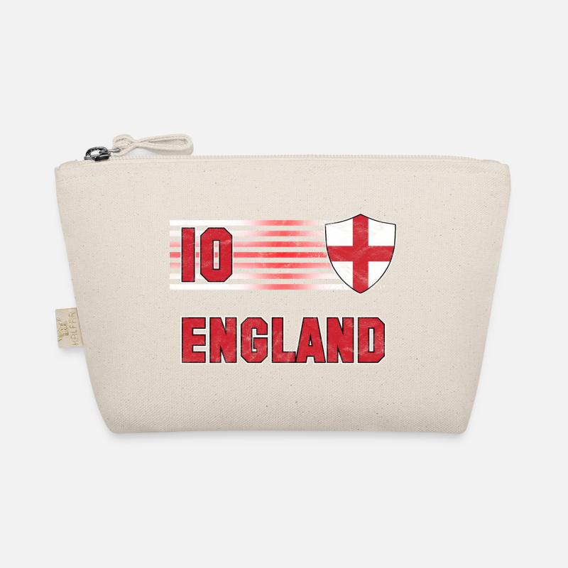 England Fußball Mannschaft - Bio-Täschchen - Natur