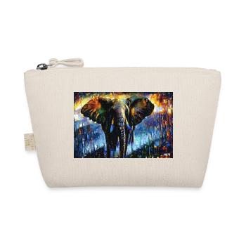 help_for_elephants_13 - Bio-Täschchen - Natur - Vorne