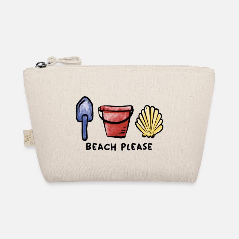 Plage s’il vous plaît / Pelle / Plage / Été / Vacances Trousse biologique