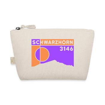 Flüela Schwarzhorn Davos Hiking Ski Touring High Tour - Organic Pouch - nature - Front