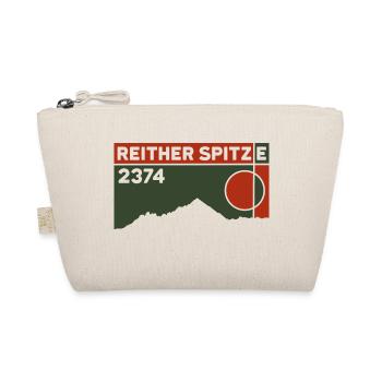 Reither Spitze Seefeld Hiking Mountain Tour Souvenir - Organic Pouch - nature - Front