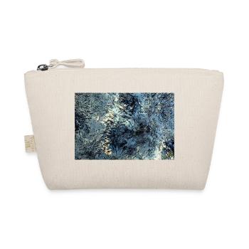 Abstract Art Metallic Look - Organic Pouch - nature - Front