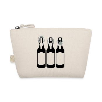 3 Bierflaschen / 3 beer bottles (c, 3c) - Organic Pouch - nature - Front