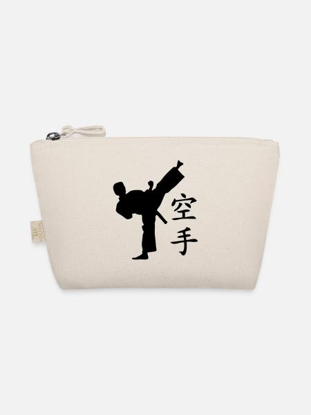 karate - Bio-Täschchen - Natur - Vorne