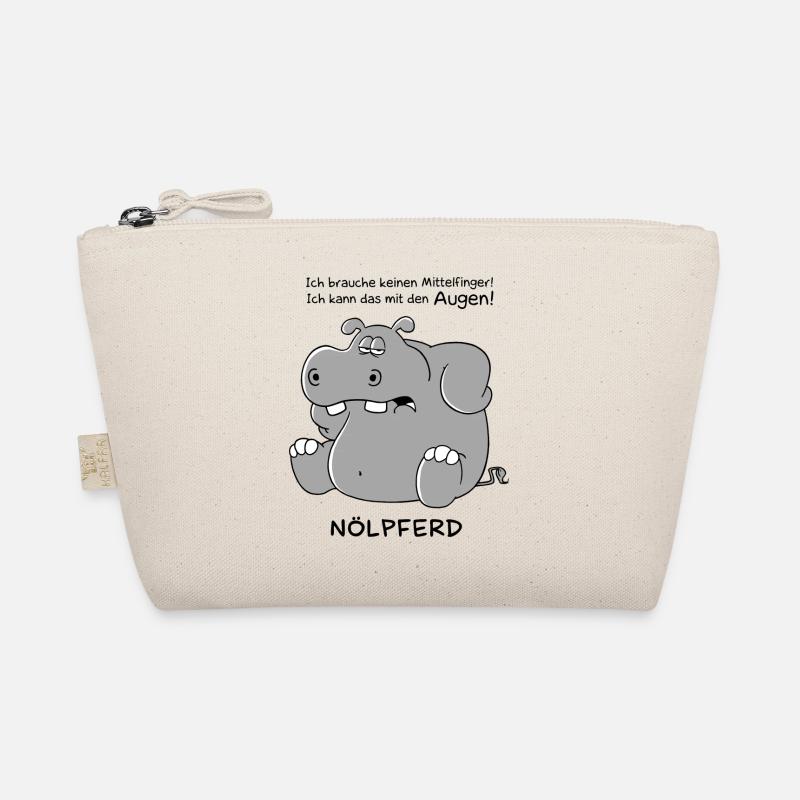 Nölperd - Mittelfinger Bio-Täschchen