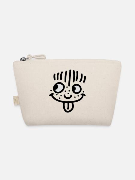 Child freckles - Organic Pouch - nature - Front