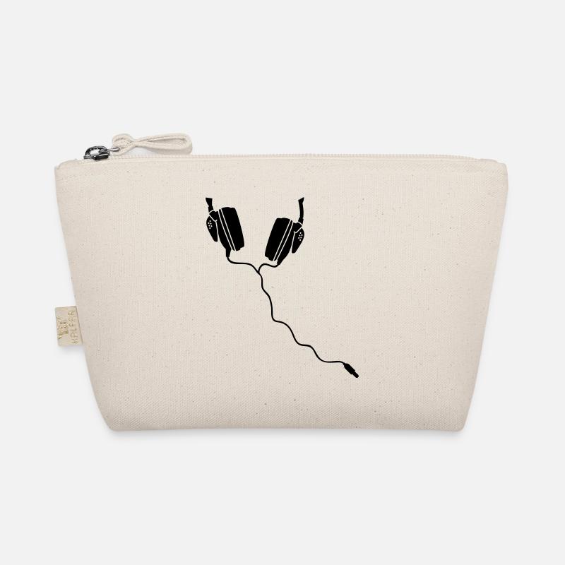 kopfhörer DJ headphones Bio-Täschchen