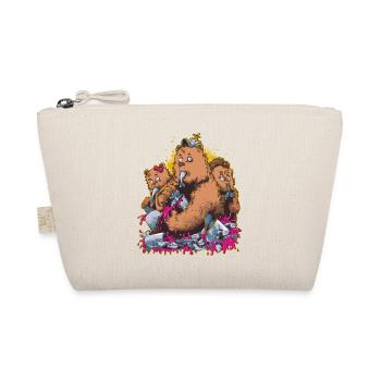 BEAR FAMILIY - Organic Pouch - nature - Front