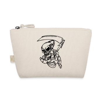 Squelette avec scythe - Trousse biologique - nature - Devant