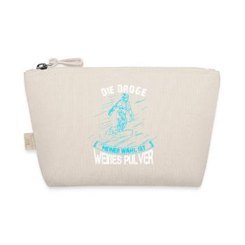 Droge snowboarden - Bio-Täschchen - Natur - Vorne