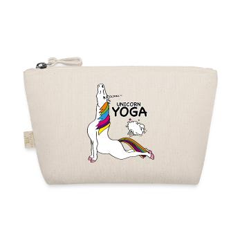 EINHORN YOGA - COBRA POSITION - Bio-Täschchen - Natur - Vorne