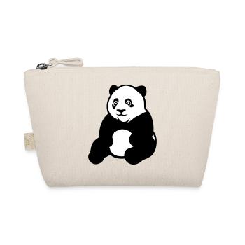 Panda - Organic Pouch - nature - Front