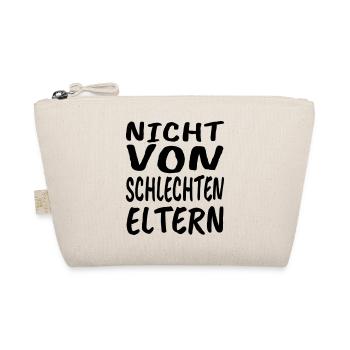 Nicht von schlechten Eltern - Bio-Täschchen - Natur - Vorne