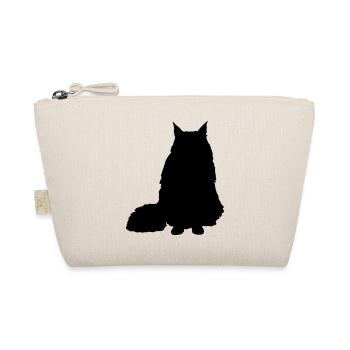 Vektor Katze Silhouette - Bio-Täschchen - Natur - Vorne