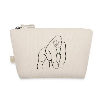 Monkey collection - Organic Pouch - nature - Front