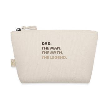 Dad. The Man. The Myth. The Legend. - Organic Pouch - nature - Front