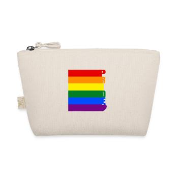 Gay Pride - Bio-Täschchen - Natur - Vorne