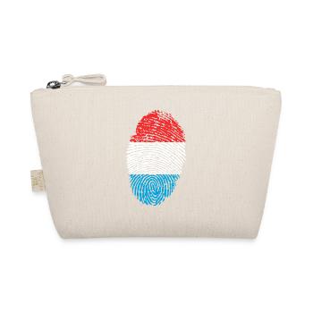 Fingerprint i love Luxembourg Luxembourg - Organic Pouch - nature - Front