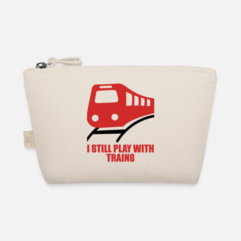 Train driver, train conductor, railway, subway, ICE, train Organic Pouch