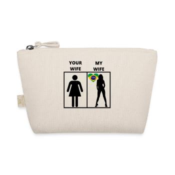 Brésil cadeau ma femme votre - Trousse biologique - nature - Devant
