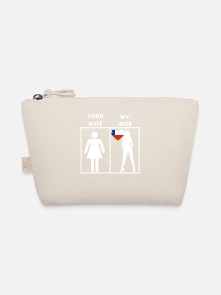 Chili cadeau ma femme ta femme - Trousse biologique - nature - Devant