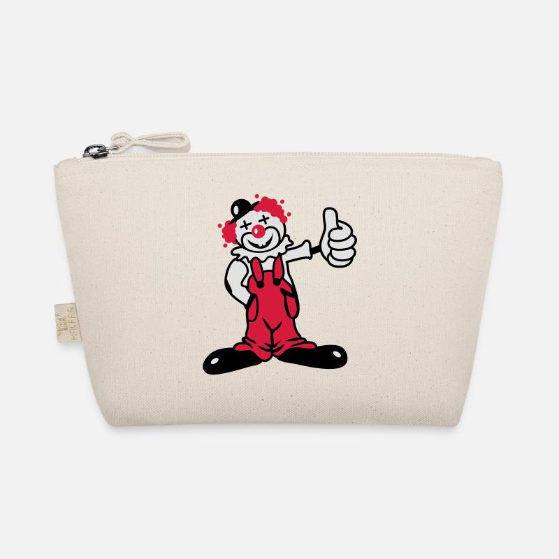 A funny clown - Organic Pouch - nature