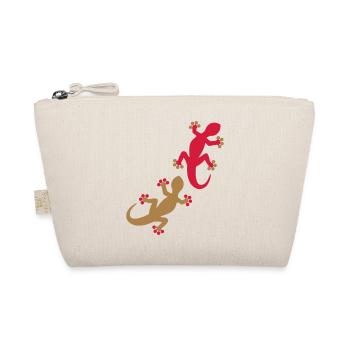 Deux geckos 2c - Trousse biologique - nature - Devant