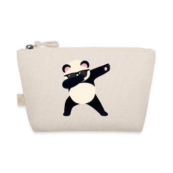 Dabbing Panda With Sunglasses - Cool Gift - Trousse biologique - nature - Devant