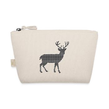 Costume de chandail de Noël avec optique en tricot de renne - Trousse biologique - nature - Devant