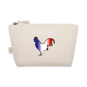coq gaulois blanc - Bio-Täschchen - Natur - Vorne