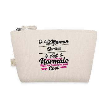 Maman Educatrice cadeau - Trousse biologique - nature - Devant