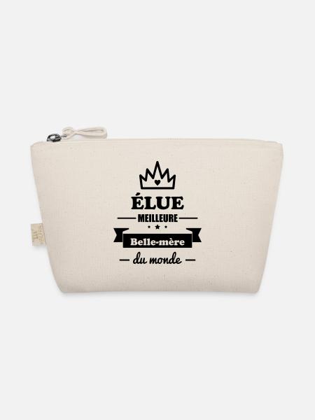 Meilleure belle-mère,cadeau belle mère - Trousse biologique - nature - Devant