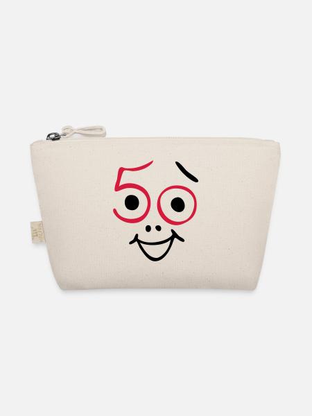50 years old and still fresh! - Organic Pouch - nature - Front