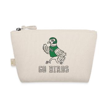 Pigeon sportif tenant un ballon de football - Trousse biologique - nature - Devant