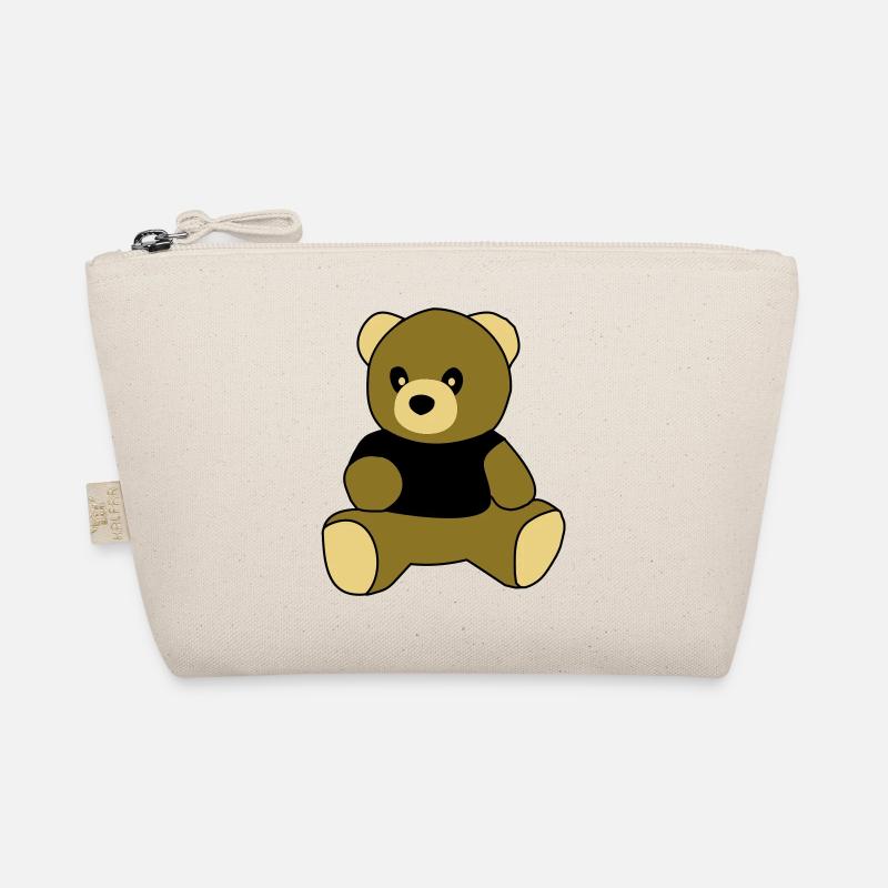 sitting teddy Bio-Täschchen