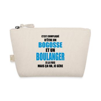 compliqué d'être un bogosse et un boulanger - Trousse biologique - nature - Devant