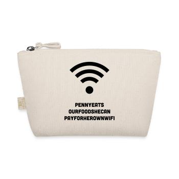 WIFI SHIRT PENNY BIG BANG - Bio-Täschchen - Natur - Vorne