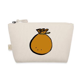 Bag Tasche Sack Beutel Geschenk Geld Idee - Bio-Täschchen - Natur - Vorne