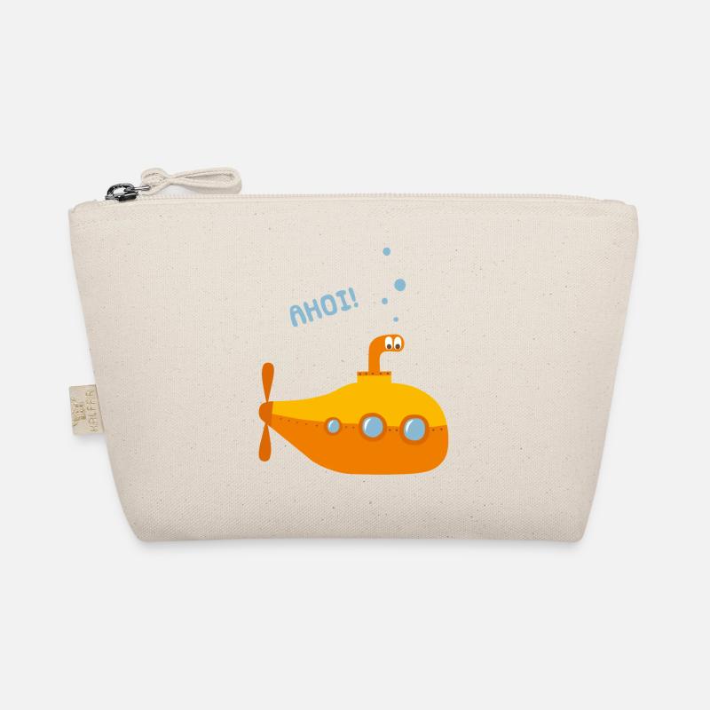 Unterwasser Comic U-Boot Bio-Täschchen