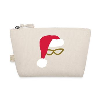 Santa SPECtacular Spectacles design patjila - Bio-Täschchen - Natur - Vorne