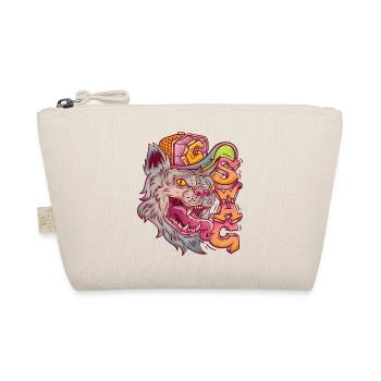 Wild swag cat in graffiti style. - Organic Pouch - nature - Front