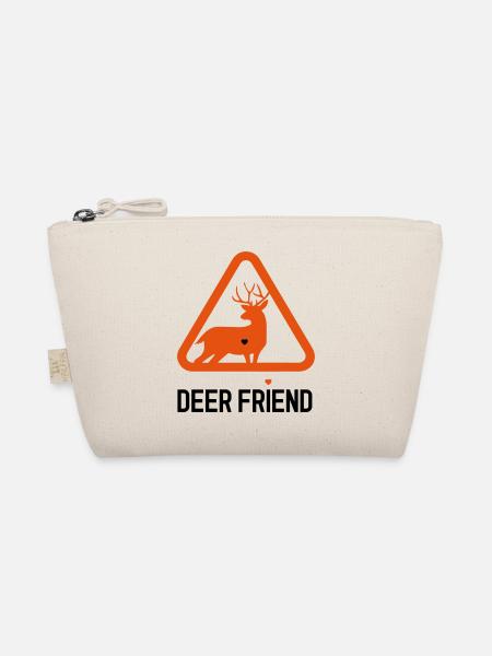Deer friend - Bio-Täschchen - Natur